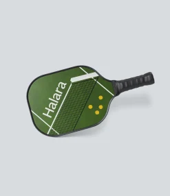 Accessories<HALARA 1 Set Slogan Print Carbon Fiber Pickleball Paddle With Paddle Cover Without Ball Fairway