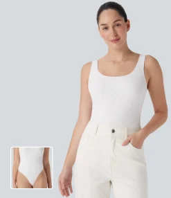 Bodysuits<HALARA Backless Lace Casual Bodysuit