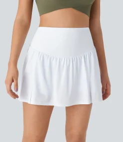 Mini Skirts|Flowy Skirts<HALARA Breezeful™ High Waisted 2-in-1 Pocket Quick Dry Mini Tennis Skirt