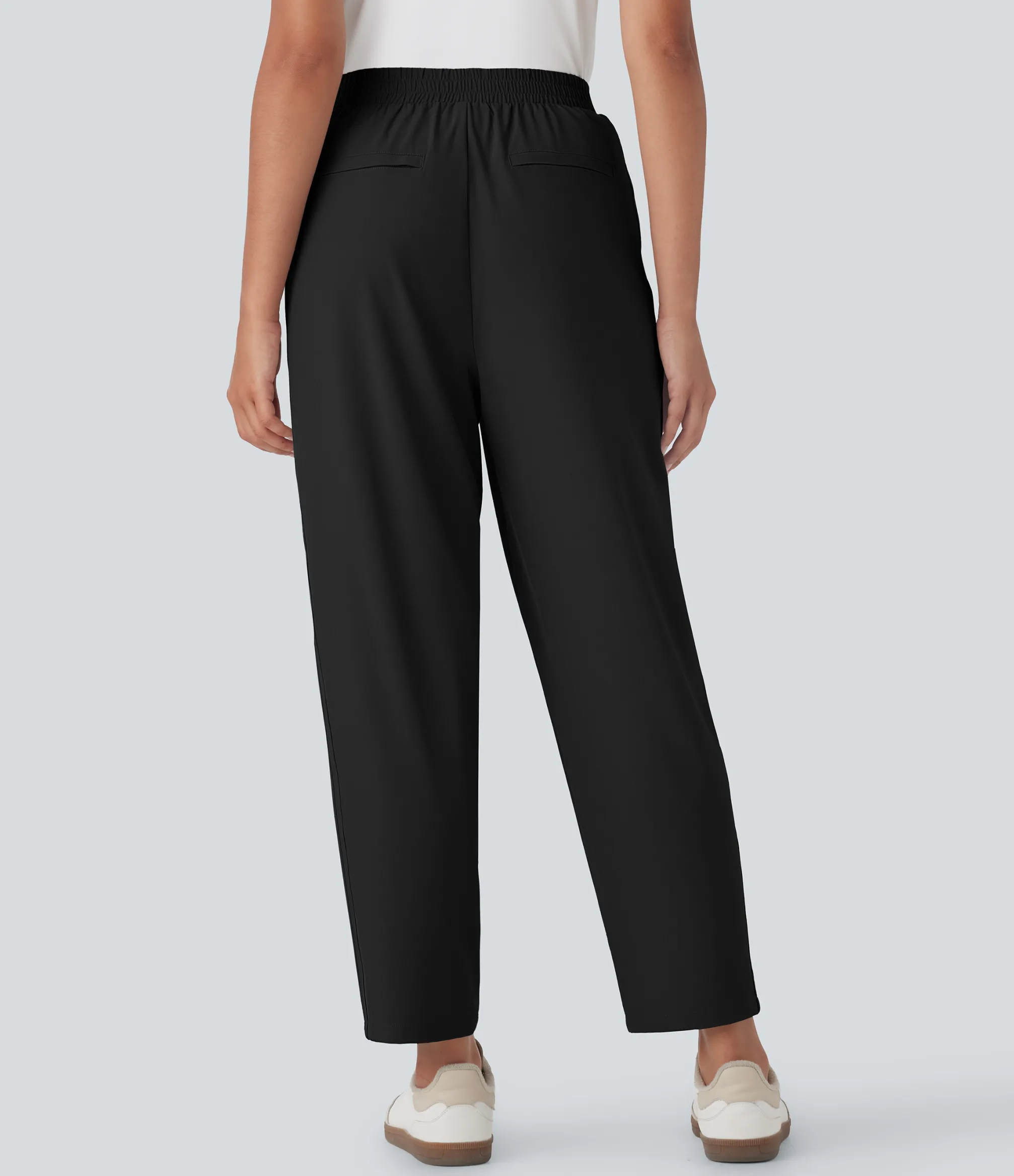Pants|Flowy Pants<HALARA Breezeful™ High Waisted Tapered Quick Dry Travel Pants with Pockets