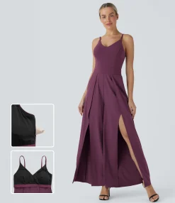 Jumpsuits<HALARA Breezeful™ Wide Leg Quick Dry Casual Jumpsuit with Pockets