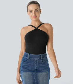 Casual Tops|Tank Tops & Camis<HALARA Casual Tank Top