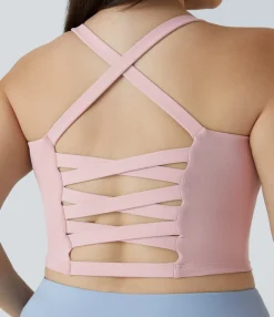 Plus Size<HALARA Cropped Yoga Plus Size Tank Top