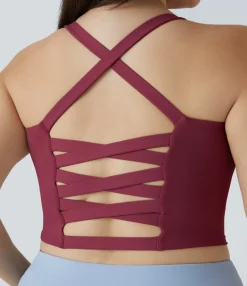 Plus Size<HALARA Cropped Yoga Plus Size Tank Top