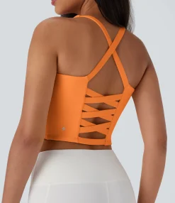 Tank Tops & Camis|Tank Tops<HALARA Cropped Yoga Tank Top-D/DD/DDD/F Cups