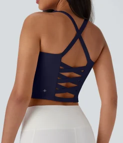Tank Tops & Camis|Tank Tops<HALARA Cropped Yoga Tank Top-D/DD/DDD/F Cups