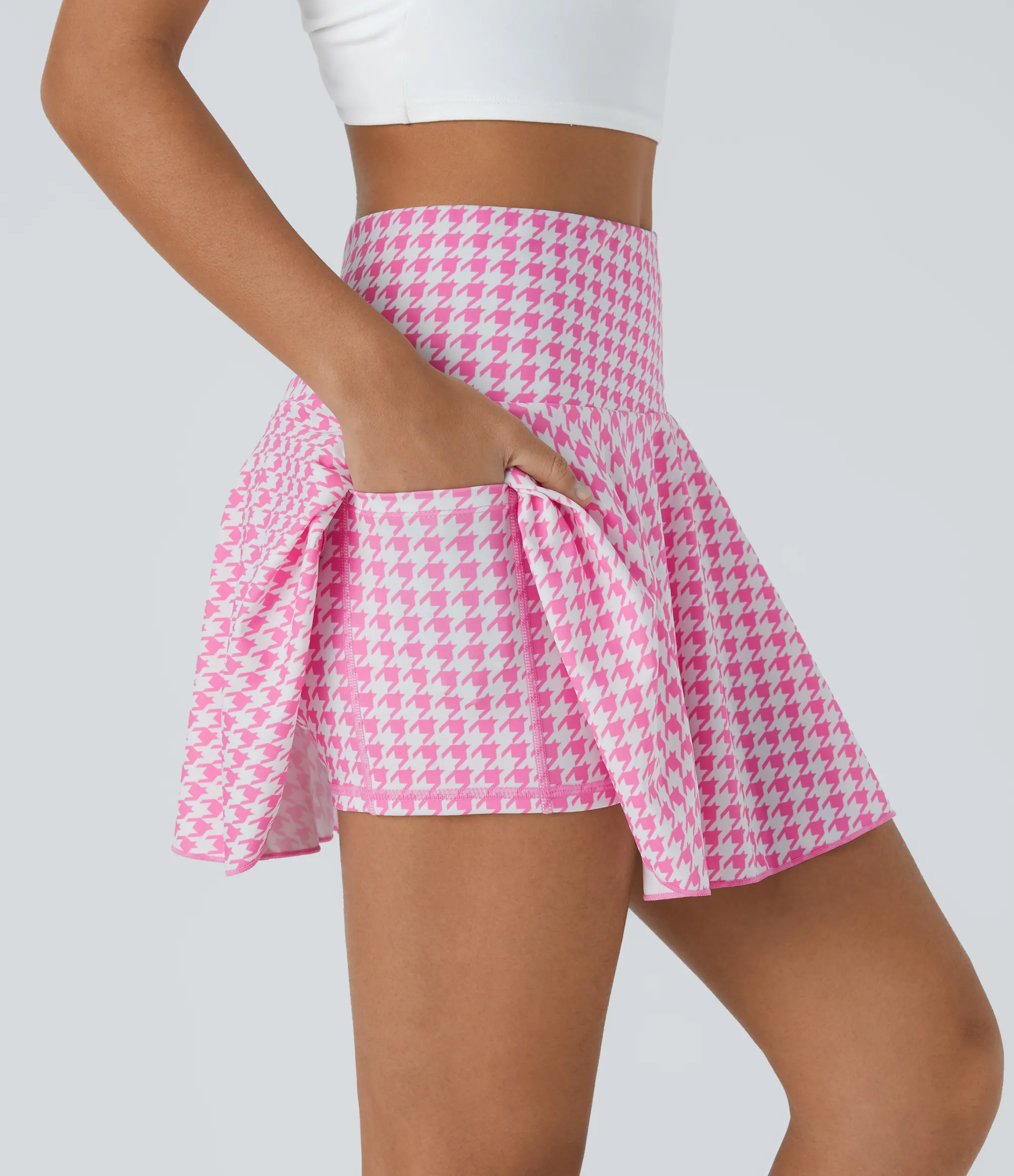 Mini Skirts|Active Skirts<HALARA Everyday High Waisted Pocket 2-in-1 Activity Skirt-Marvelous