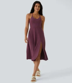 Maxi & Midi Dresses|Dresses<HALARA Everyday Midi Chill Dress-La Land
