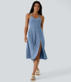 Maxi & Midi Dresses|Dresses<HALARA Everyday Midi Chill Dress-La Land