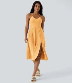 Maxi & Midi Dresses|Dresses<HALARA Everyday Midi Chill Dress-La Land