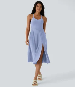 Maxi & Midi Dresses|Dresses<HALARA Everyday Midi Chill Dress-La Land