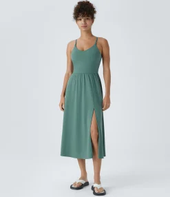 Maxi & Midi Dresses|Dresses<HALARA Everyday Midi Chill Dress-La Land
