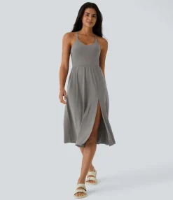 Maxi & Midi Dresses|Dresses<HALARA Everyday Midi Chill Dress-La Land