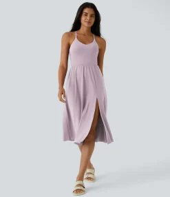 Maxi & Midi Dresses|Dresses<HALARA Everyday Midi Chill Dress-La Land