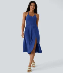 Maxi & Midi Dresses|Dresses<HALARA Everyday Midi Chill Dress-La Land
