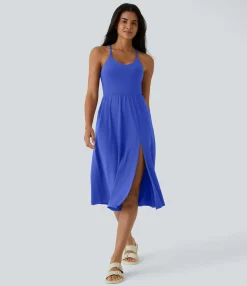 Maxi & Midi Dresses|Dresses<HALARA Everyday Midi Chill Dress-La Land