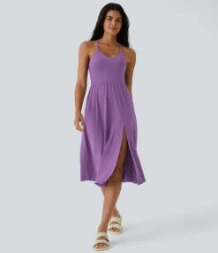Maxi & Midi Dresses|Dresses<HALARA Everyday Midi Chill Dress-La Land