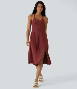 Maxi & Midi Dresses|Dresses<HALARA Everyday Midi Chill Dress-La Land