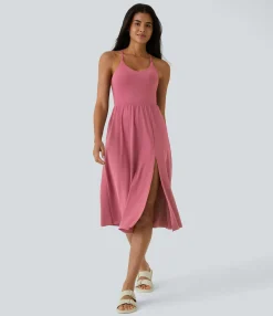 Maxi & Midi Dresses|Dresses<HALARA Everyday Midi Chill Dress-La Land