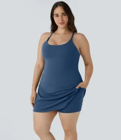 Plus Size<HALARA Everyday SoftlyZero™ Plush Plus Size Dress-Wannabe
