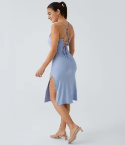 Bodycon Dresses|Wedding Dresses<HALARA Everyday Strap Bodycon Midi Chill Dress-Sensational