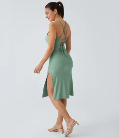 Bodycon Dresses|Wedding Dresses<HALARA Everyday Strap Bodycon Midi Chill Dress-Sensational