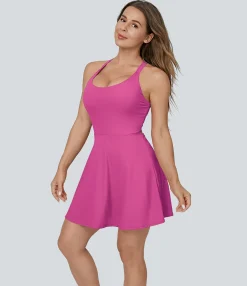 Mini Dresses|Active Dresses<HALARA Flare Mini Dance Active Dress-D/DD/DDD/F Cups