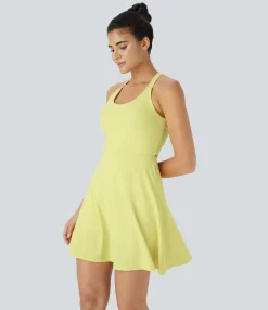 Mini Dresses|Active Dresses<HALARA Flare Mini Dance Active Dress-Longer Length