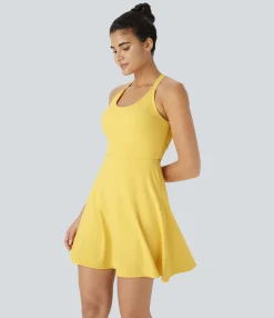 Mini Dresses|Active Dresses<HALARA Flare Mini Dance Active Dress-Longer Length