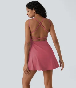 Mini Dresses|Active Dresses<HALARA Flare Mini Slip Dance Active Dress