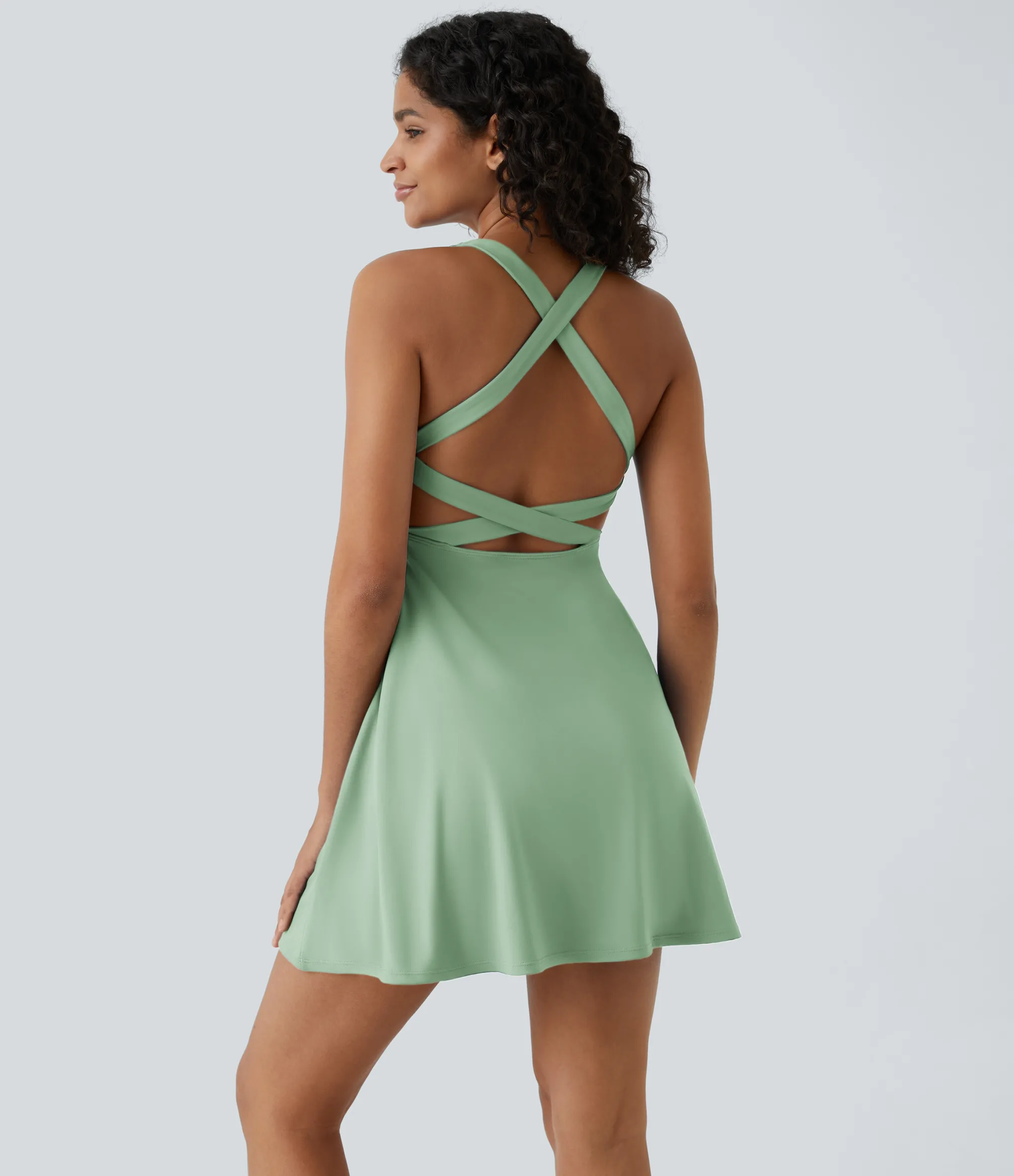 Active Dresses|Dresses<HALARA Flare 2-Piece Pocket Dance Active Dress
