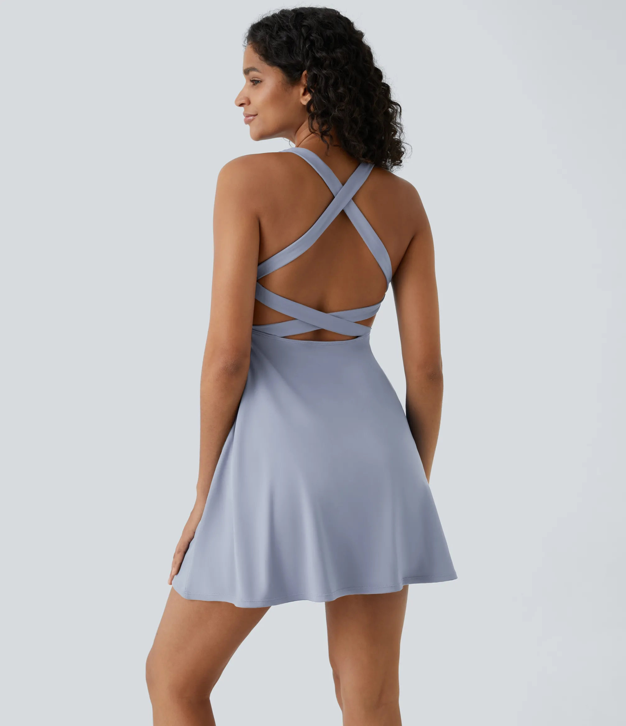 Active Dresses|Dresses<HALARA Flare 2-Piece Pocket Dance Active Dress