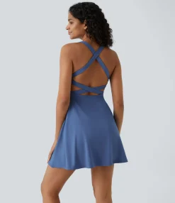 Active Dresses|Dresses<HALARA Flare 2-Piece Pocket Dance Active Dress