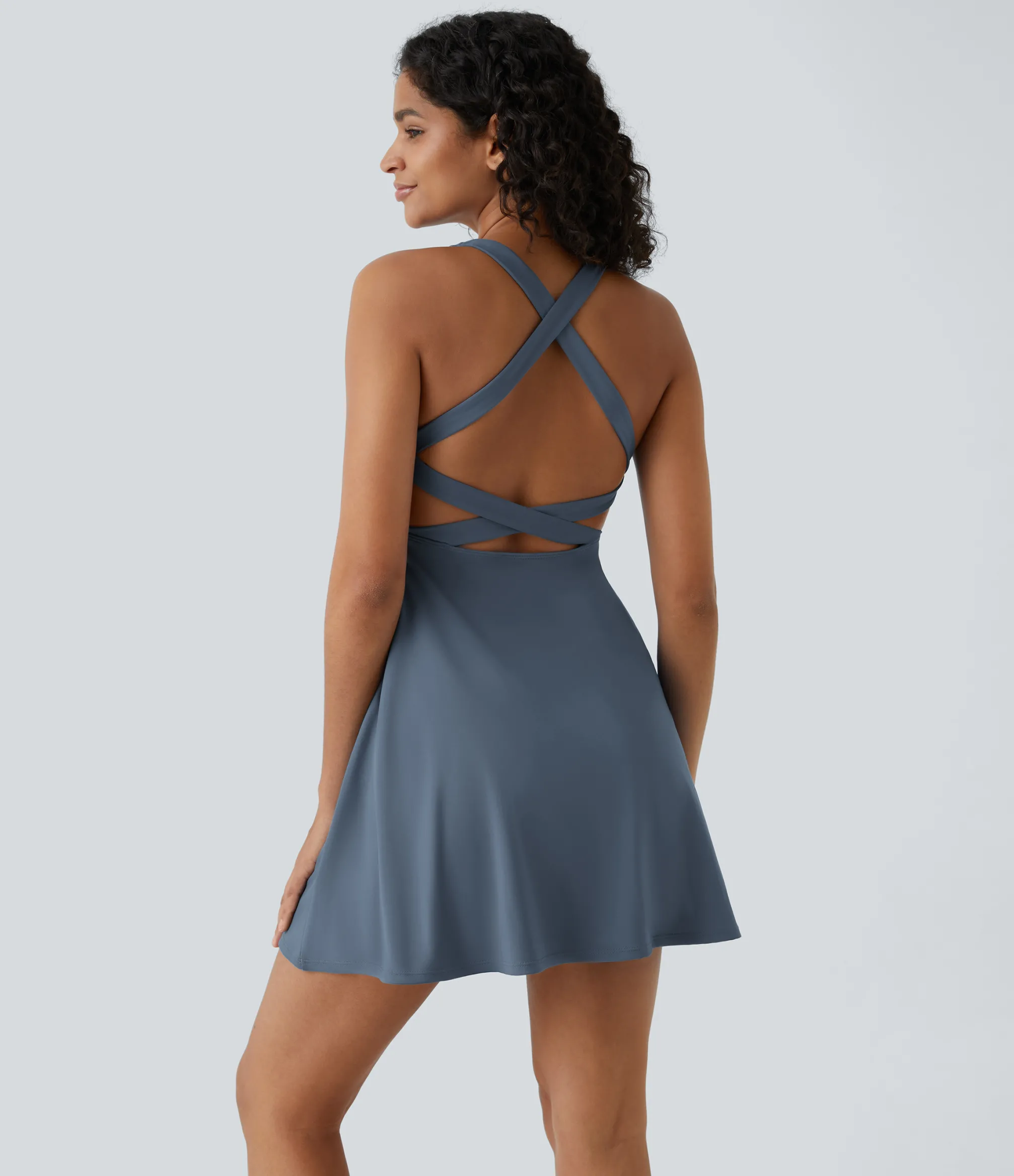 Active Dresses|Dresses<HALARA Flare 2-Piece Pocket Dance Active Dress