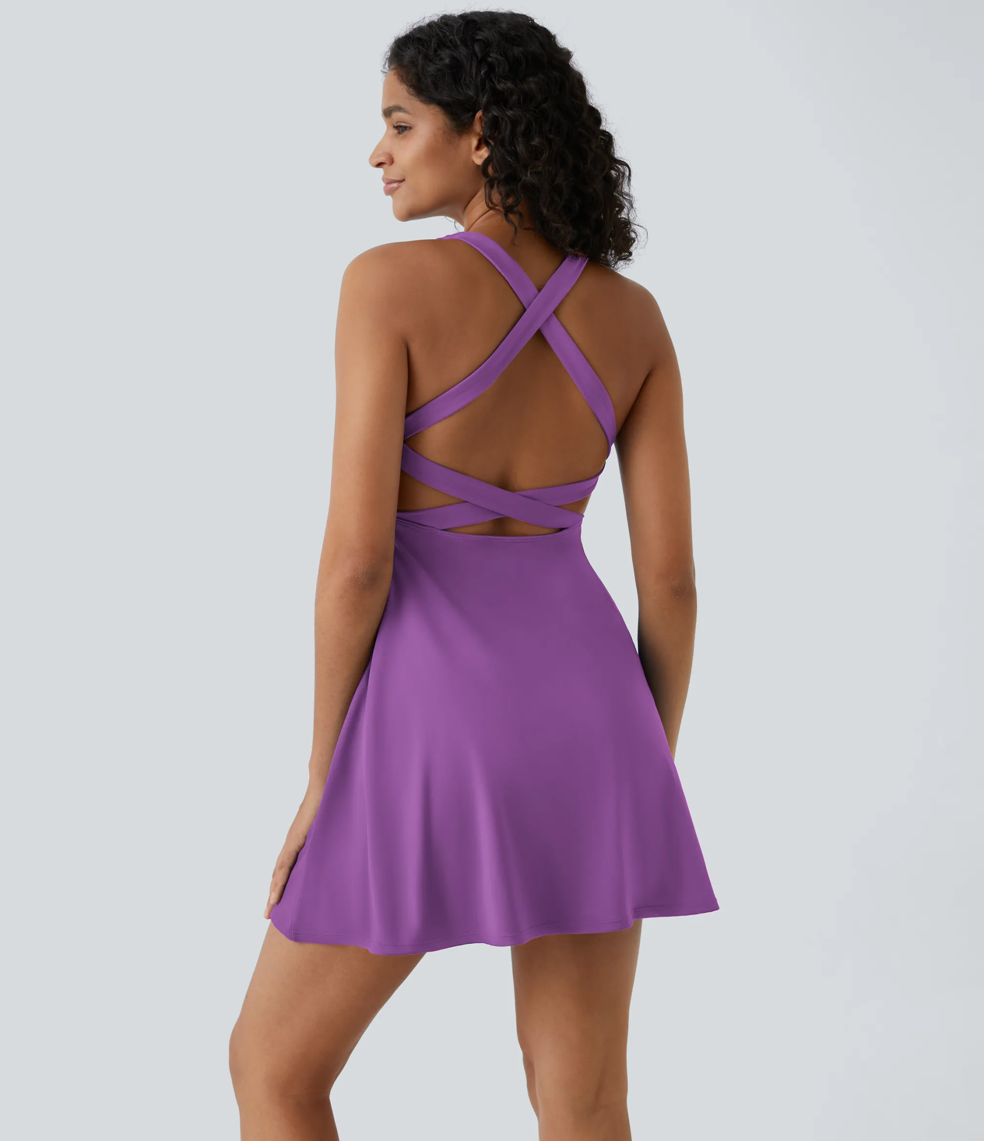Active Dresses|Dresses<HALARA Flare 2-Piece Pocket Dance Active Dress