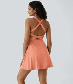 Active Dresses|Dresses<HALARA Flare 2-Piece Pocket Dance Active Dress