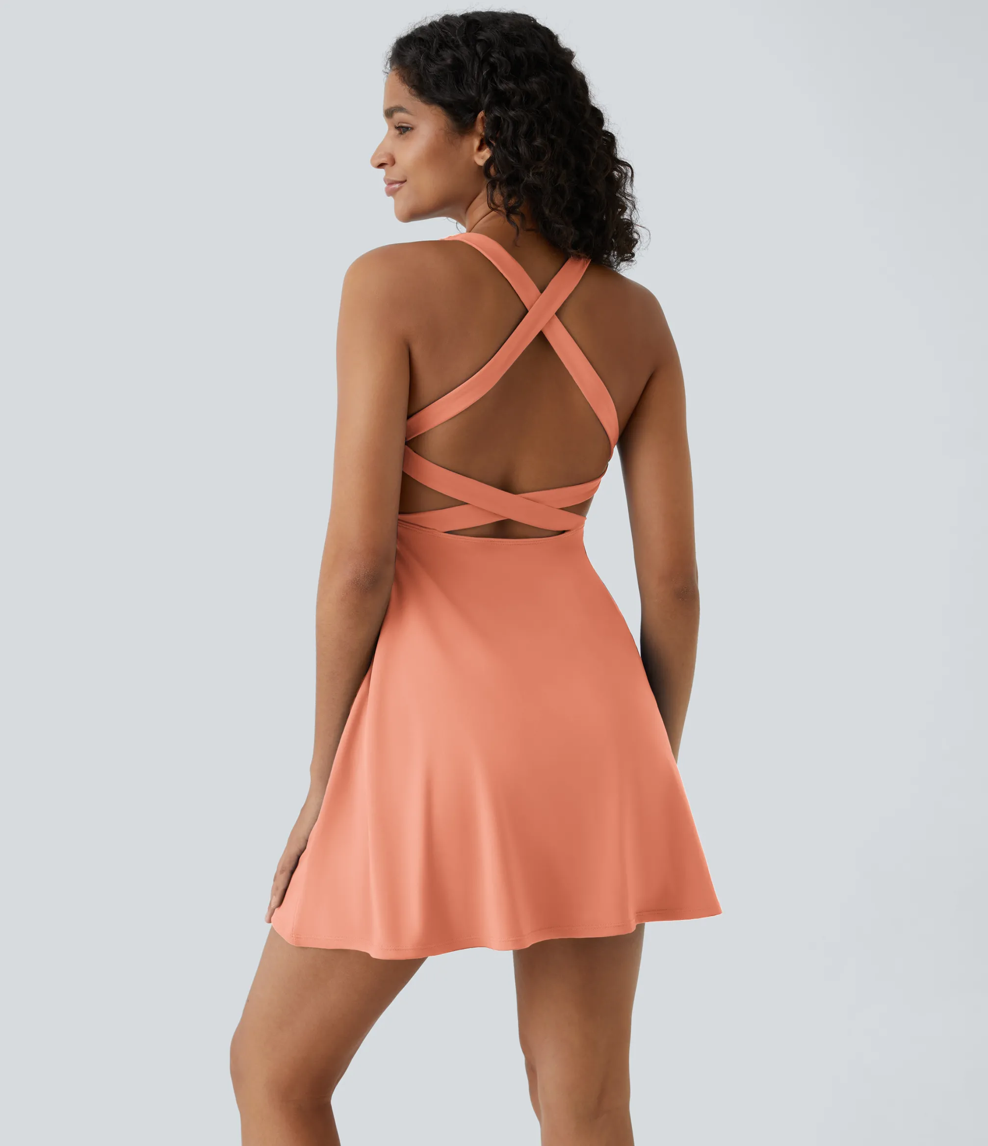 Active Dresses|Dresses<HALARA Flare 2-Piece Pocket Dance Active Dress