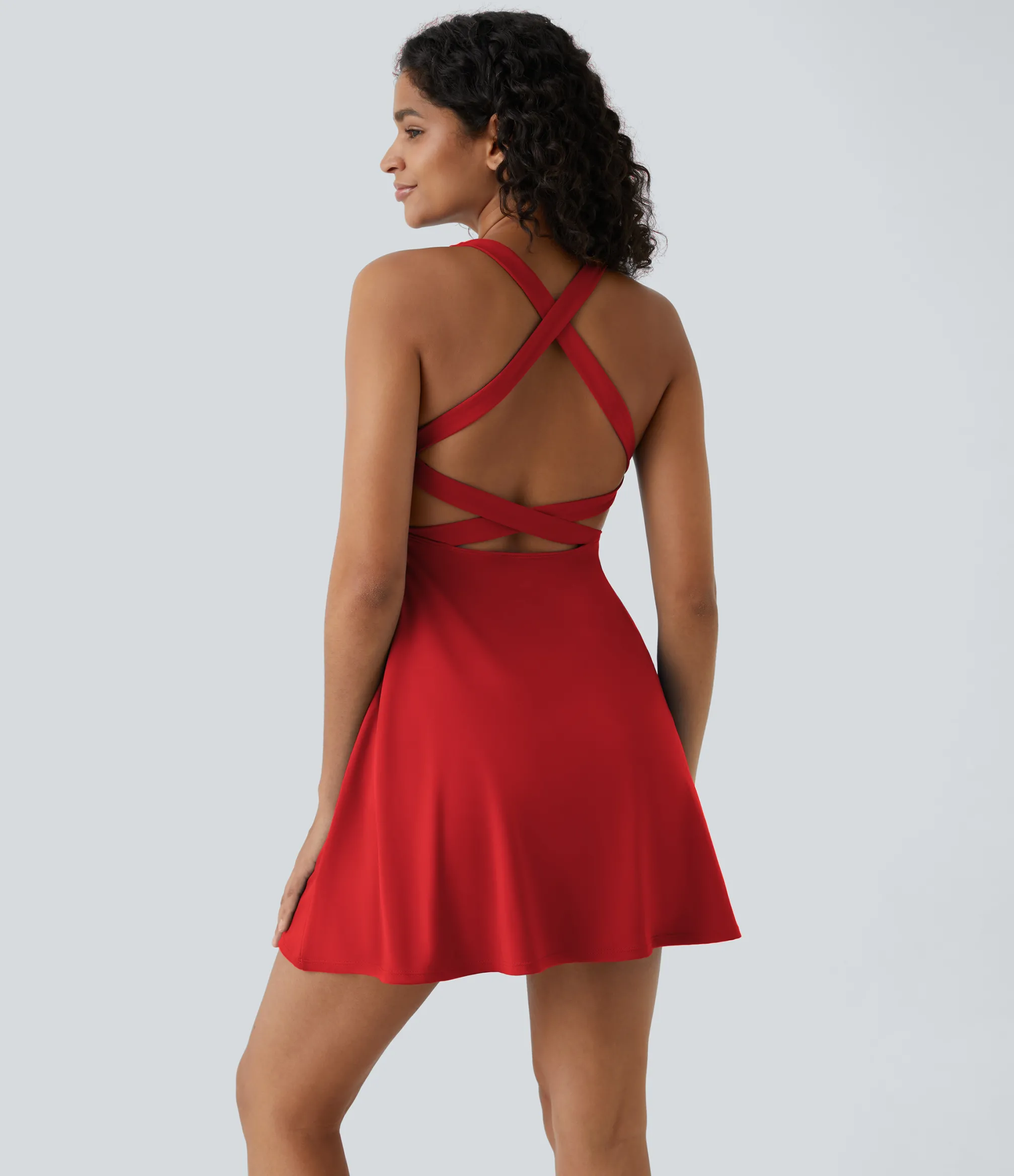Active Dresses|Dresses<HALARA Flare 2-Piece Pocket Dance Active Dress