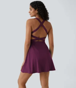 Active Dresses|Dresses<HALARA Flare 2-Piece Pocket Dance Active Dress