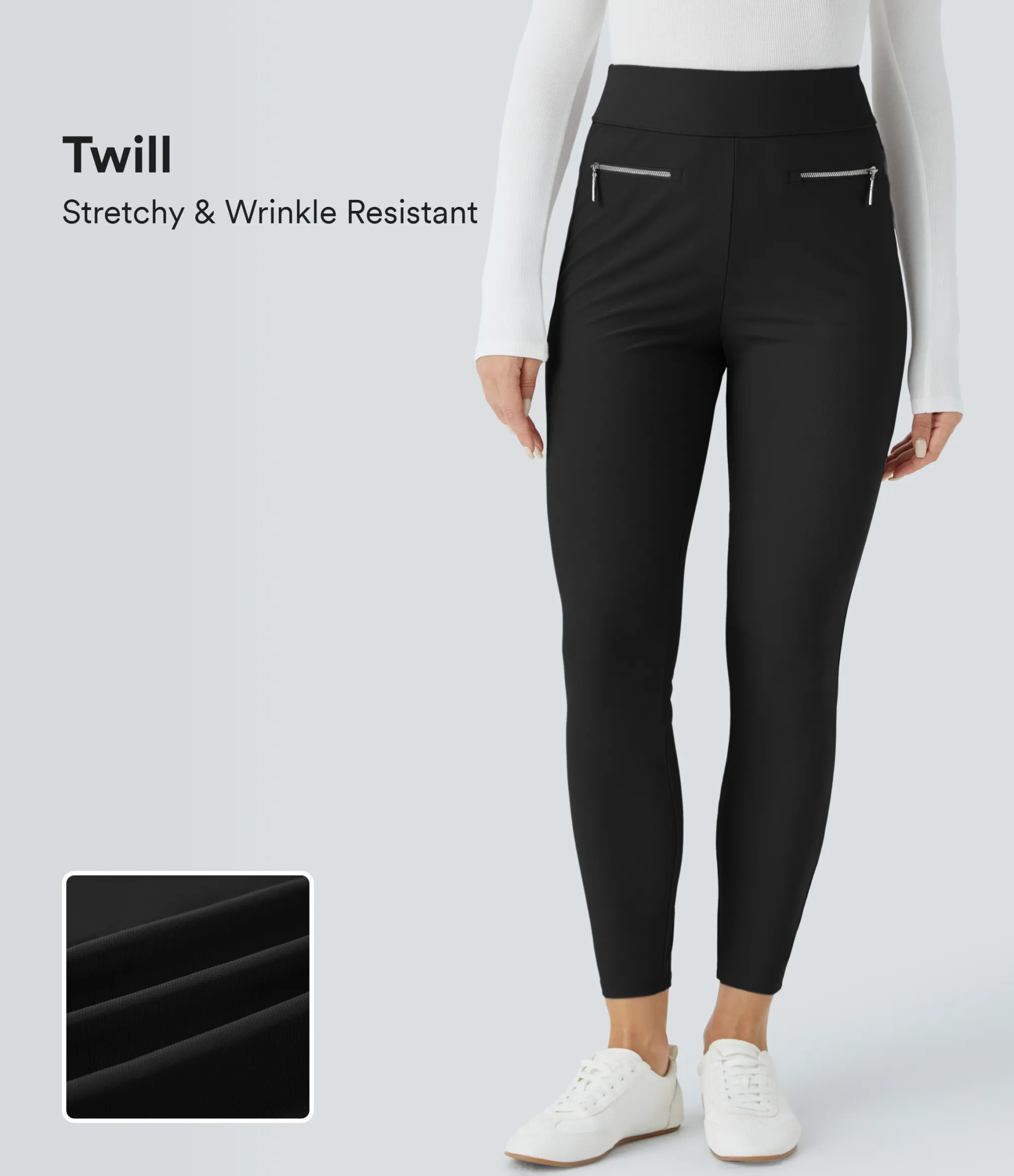 Pants|High-Waisted Pants<HALARA Flex™ High Waisted Pocket Twill Work Pants
