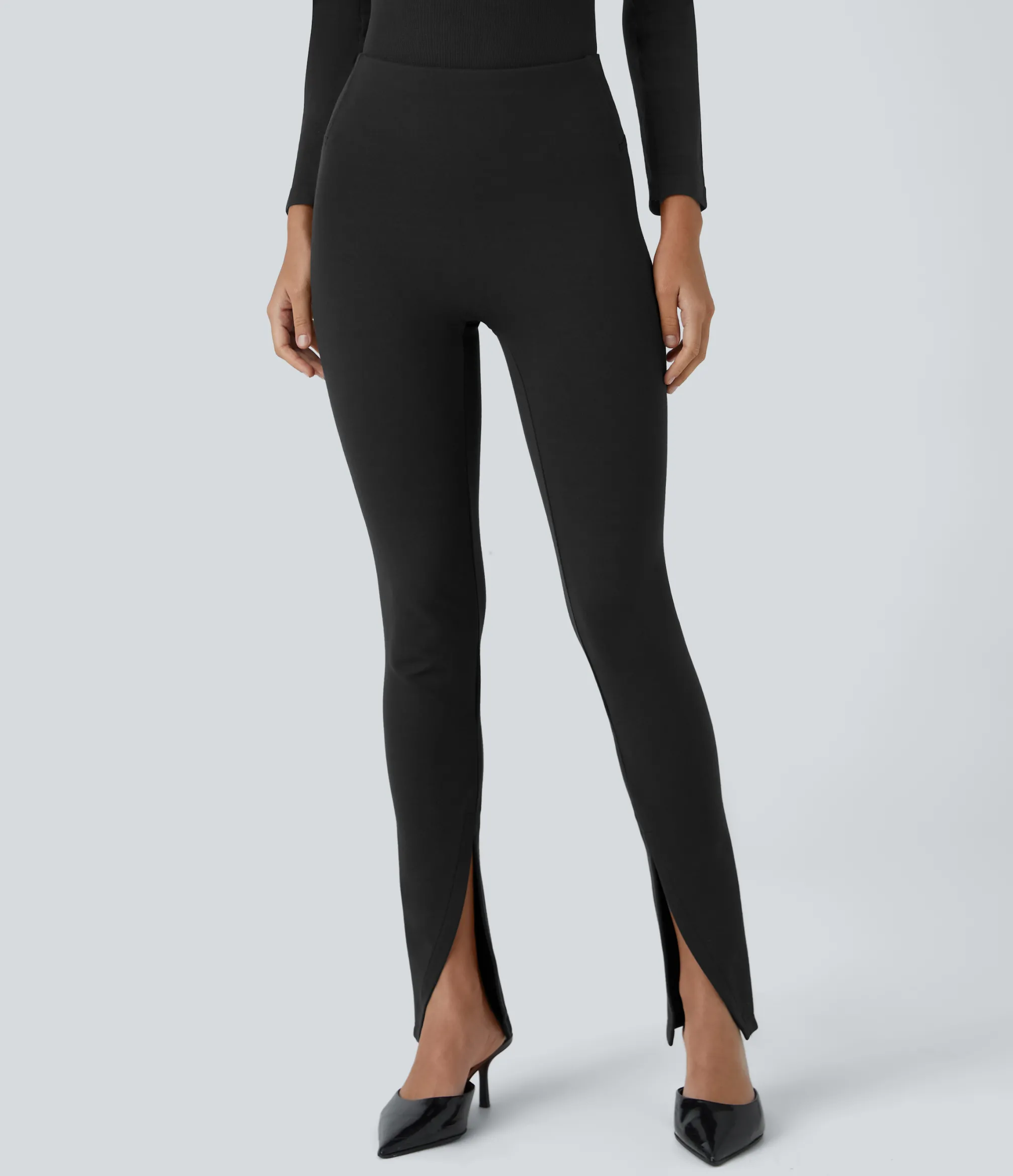High-Waisted Pants|Halara Flex™ Pant<HALARA Flex™ High Waisted Front Work Pants