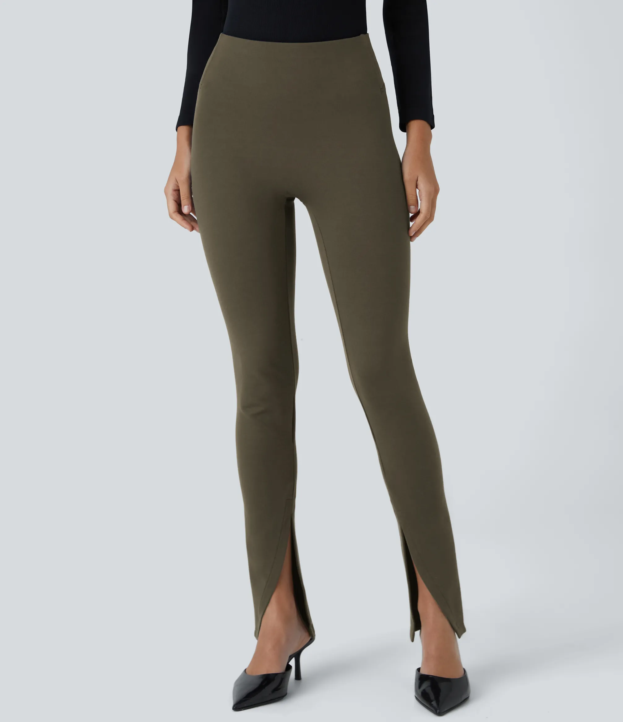 High-Waisted Pants|Halara Flex™ Pant<HALARA Flex™ High Waisted Front Work Pants