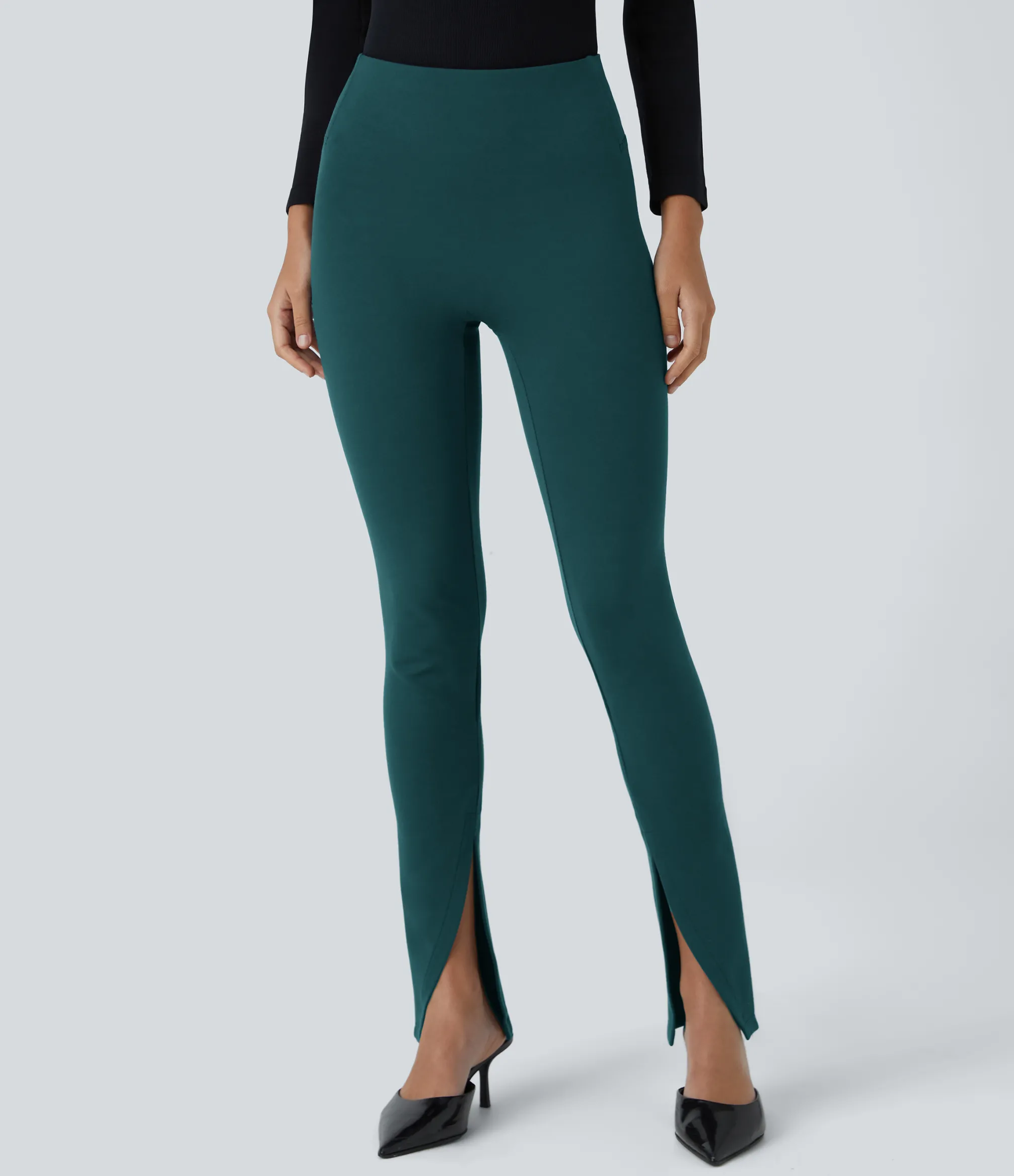 High-Waisted Pants|Halara Flex™ Pant<HALARA Flex™ High Waisted Front Work Pants