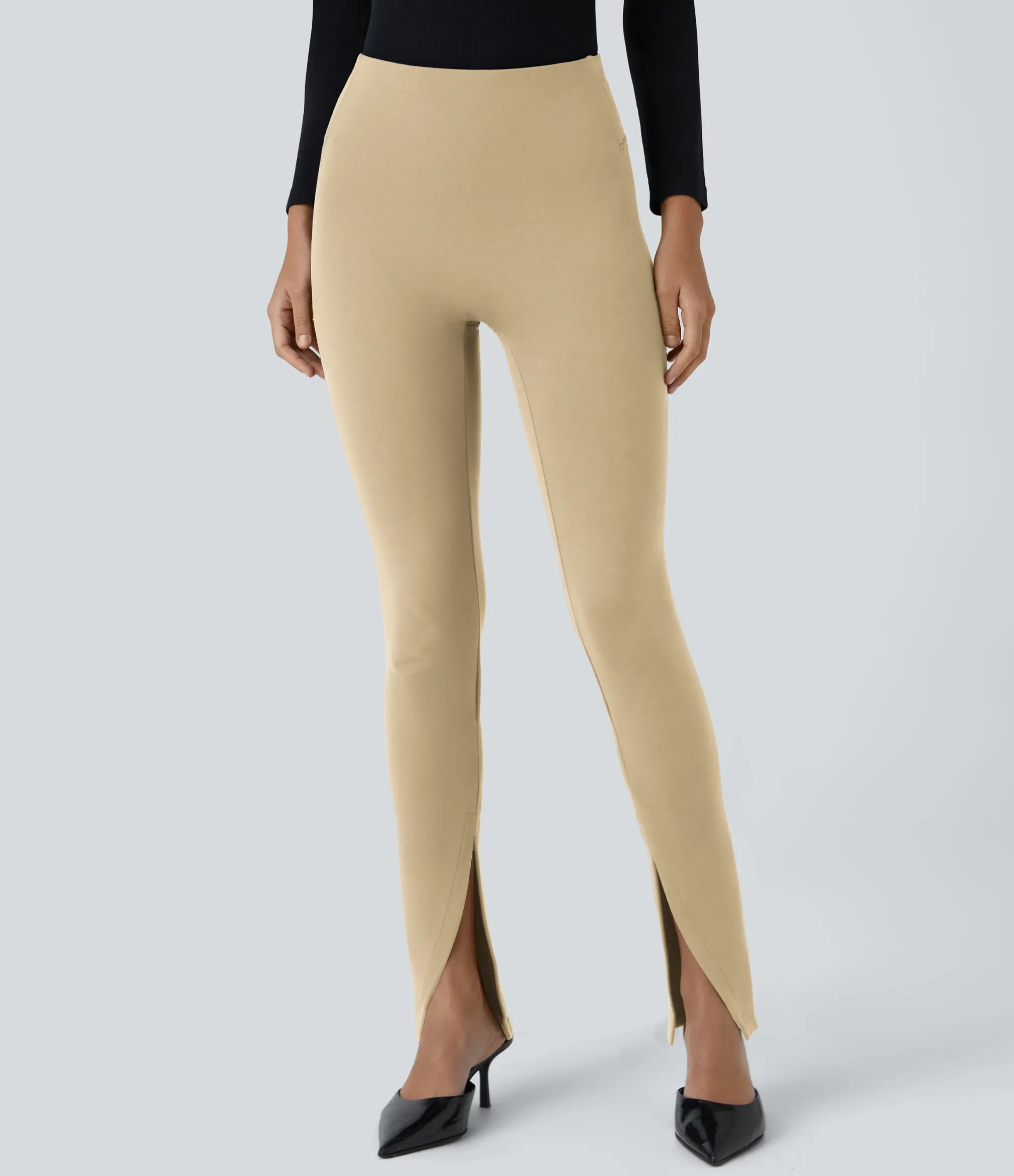 High-Waisted Pants|Halara Flex™ Pant<HALARA Flex™ High Waisted Front Work Pants