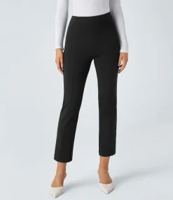 High-Waisted Pants|Halara Flex™ Pant<HALARA Flex™ High Waisted Pocket Slim Work Pants