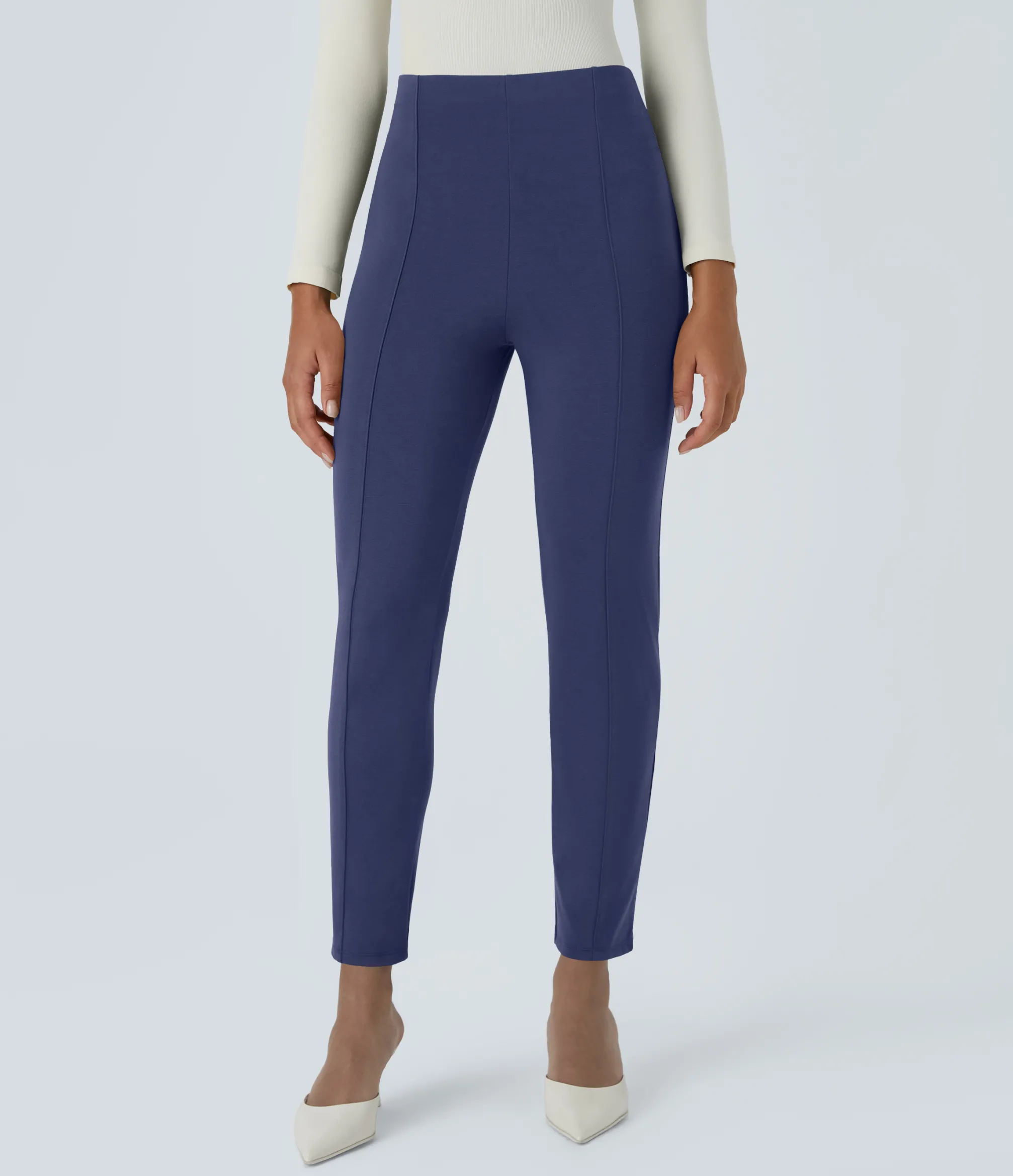 High-Waisted Pants|Halara Flex™ Pant<HALARA Flex™ High Waisted Pocket Slim Work Pants