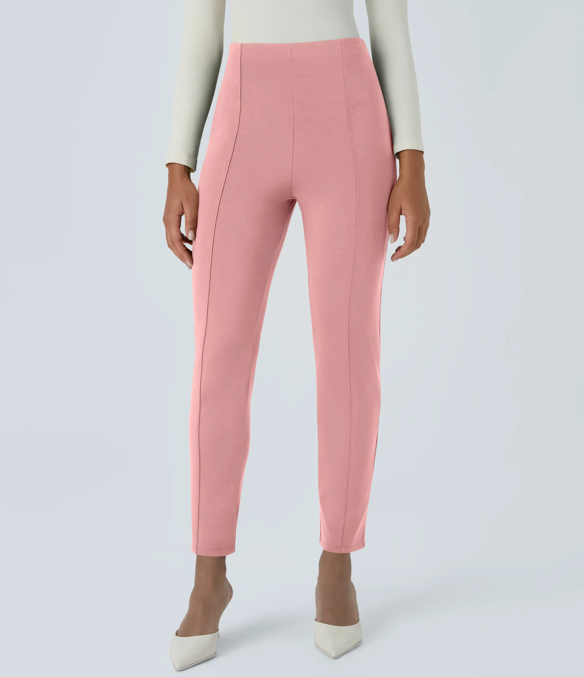 High-Waisted Pants|Halara Flex™ Pant<HALARA Flex™ High Waisted Pocket Slim Work Pants