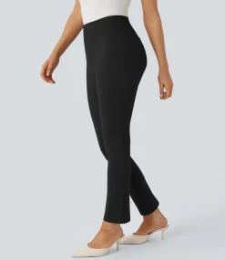 High-Waisted Pants|Halara Flex™ Pant<HALARA Flex™ High Waisted Pocket Tapered Work Pants