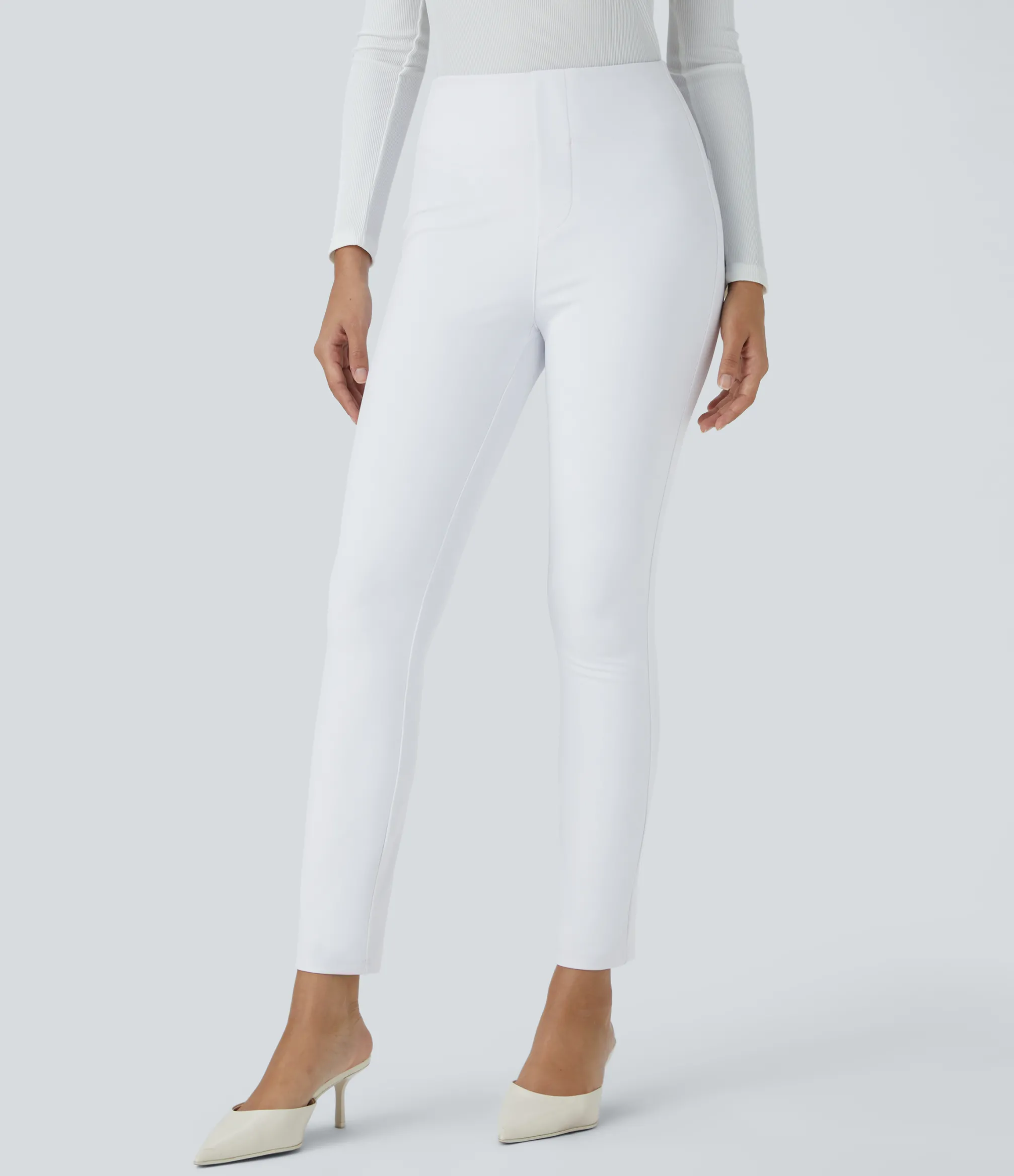 High-Waisted Pants|Halara Flex™ Pant<HALARA Flex™ High Waisted Pocket Tapered Work Pants