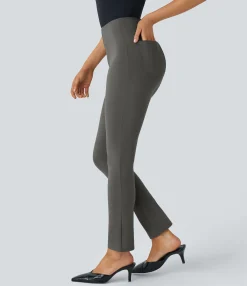 High-Waisted Pants|Halara Flex™ Pant<HALARA Flex™ High Waisted Pocket Tapered Work Pants